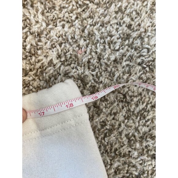 ⭐ 3/$15 Vintage Medium J.C. Licht Co White Rainbow Logo Drawstring Sweatpants - Picture 9 of 11